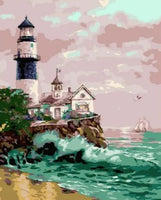 Lighthouse Diy Paint By Numbers Kits UK BU0031