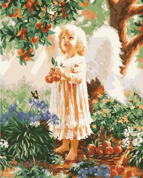 Angel Diy Paint By Numbers Kits UK PO0192