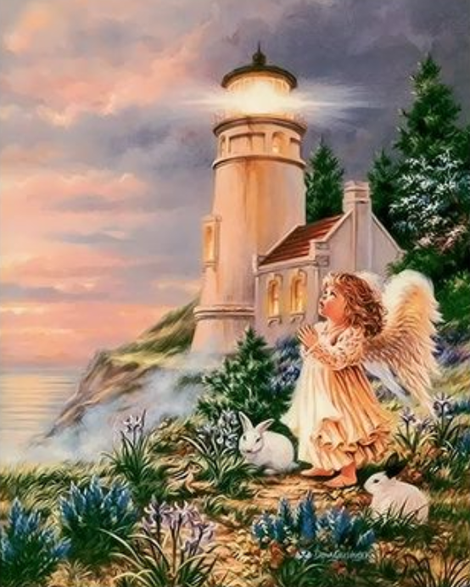 Angel Diy Paint By Numbers Kits UK PO0190