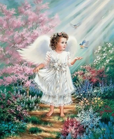 Angel Diy Paint By Numbers Kits UK PO0211
