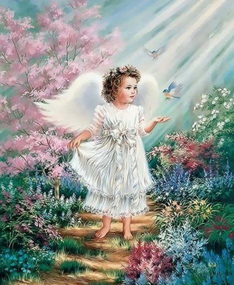 Angel Diy Paint By Numbers Kits UK PO0211
