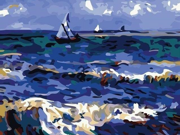 The Saintes Ocean Paint By Numbers Kits FD300
