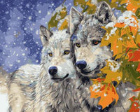 Wolf Diy Paint By Numbers Kits UK AN0553