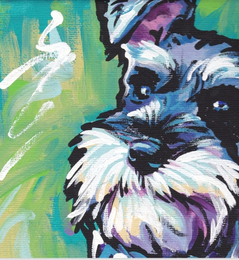 Dog Diy Paint By Numbers Kits UK PE0052