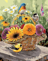 Bird Diy Paint By Numbers Kits UK FA0069