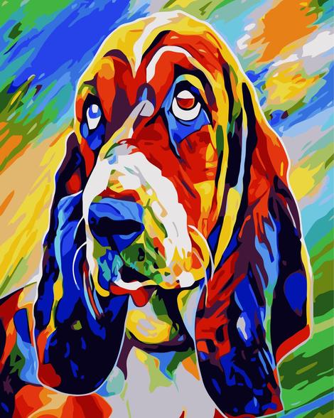 Color Dog Diy Paint By Numbers Kits UK PE0320