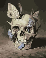 Skull Diy Paint By Numbers Kits UK PP0147