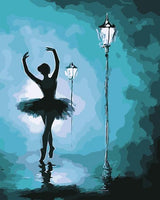 Ballet Dancer Diy Paint By Numbers Kits UK PO0063