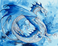 Dragon Diy Paint By Numbers Kits UK FK380