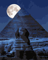 Night Pyramid Diy Paint By Numbers Kits LS368