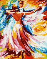 Dancer Diy Paint By Numbers Kits UK PO0389