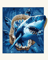 Shark Paint By Numbers Kits Diy UK MA098