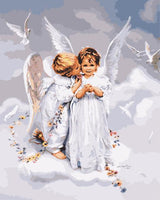 Angel Diy Paint By Numbers Kits UK PO0206
