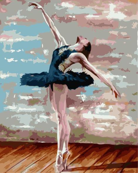 Dancer Diy Paint By Numbers Kits UK PO0072