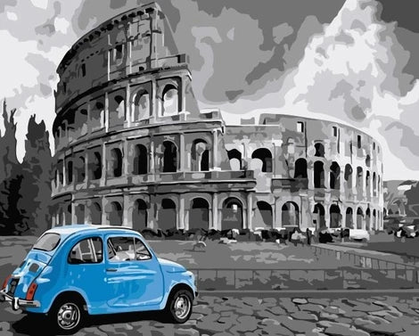 Colosseum Diy Paint By Numbers Kits LS358