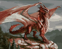 Dragon Diy Paint By Numbers Kits UK FK363