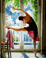 Dancer Diy Paint By Numbers Kits UK PO0398