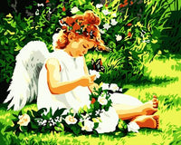 Angel Diy Paint By Numbers Kits For Adults UK PO0150