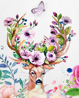 Deer Diy Paint By Numbers Kits UK AN0615