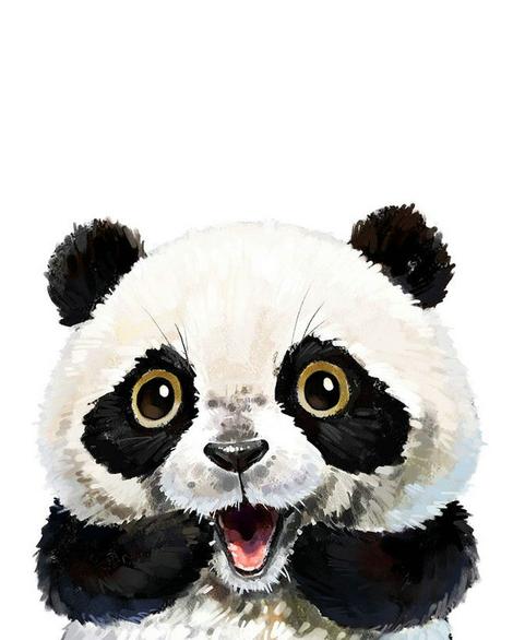Lovely Panda Diy Paint By Numbers Kits UK AN0768