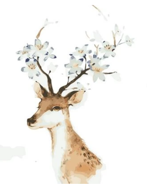 Deer Diy Paint By Numbers Kits UK AN0621