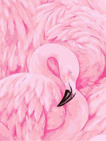 Flying Animal Flamingo Diy Paint By Numbers Kits UK AN0197