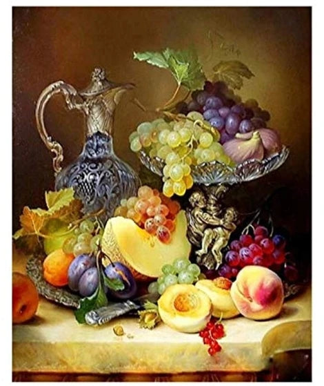 Fruits Wine Diy Paint By Numbers Kits FD242