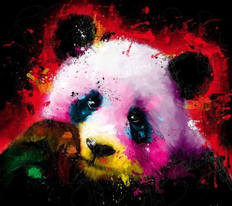 Panda Diy Paint By Numbers Kits UK AN0769