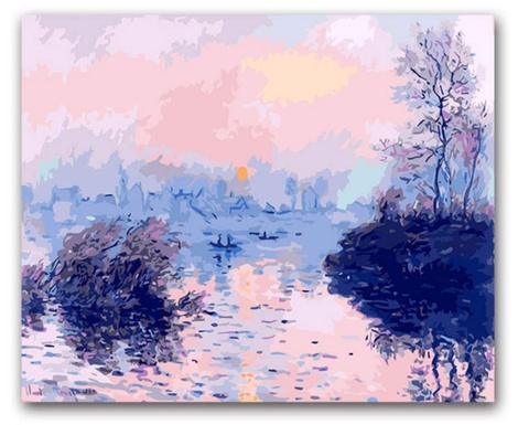 Claude Monet's Diy Paint By Numbers Kits UK LS392