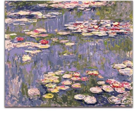 Claude Monet's Diy Paint By Numbers Kits UK LS390