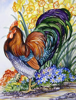 Cock Diy Paint By Numbers Kits UK FA0139