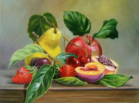 Fruit Diy Paint By Numbers Kits FD264