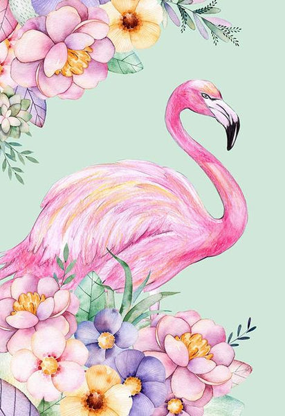 Flamingo Diy Paint By Numbers Kits UK AN0180