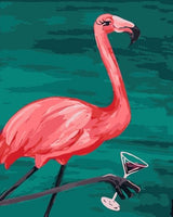 Flamingo Diy Paint By Numbers Kits UK AN0174
