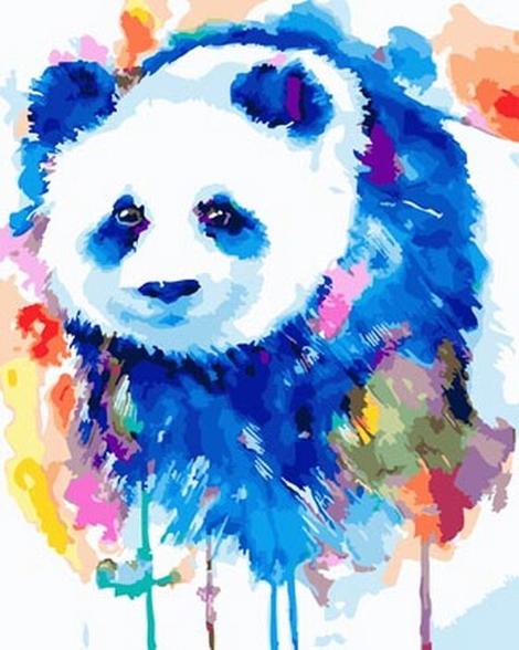 Panda Diy Paint By Numbers Kits UK AN0766