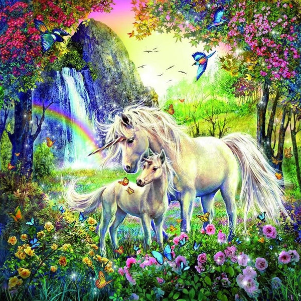 Diy Unicorn Paint By Numbers Kits MA179