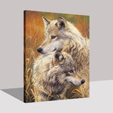 Wolves Diy Paint By Numbers Kits UK AN0541
