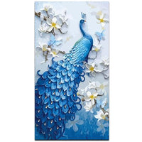 Peacock Diy Paint By Numbers Kits UK AN0664