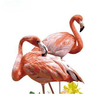 Flamingos Diy Paint By Numbers Kits UK AN0194
