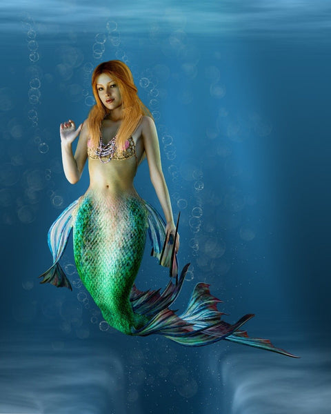 Mermaid Diy Paint By Numbers Kits UK FK332